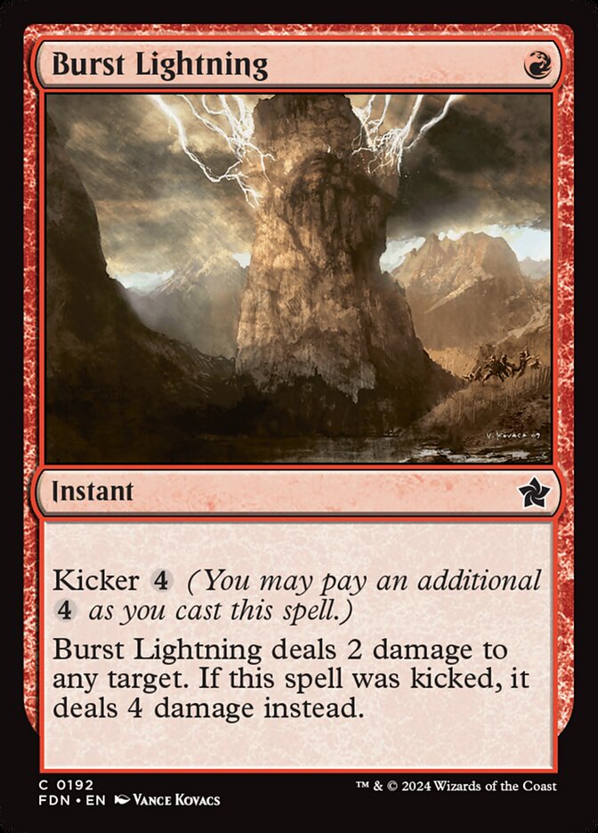 Burst Lightning (Foundations #192)