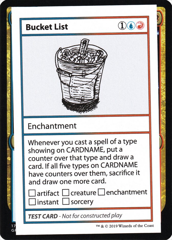 Bucket List (Mystery Booster Playtest Cards 2021 #89)