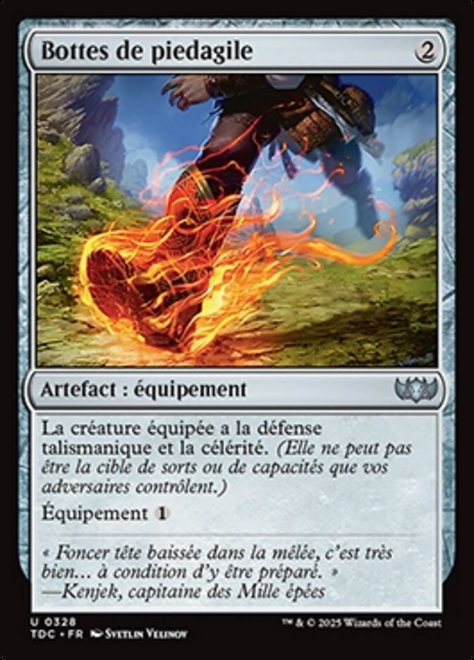 Bottes de piedagile