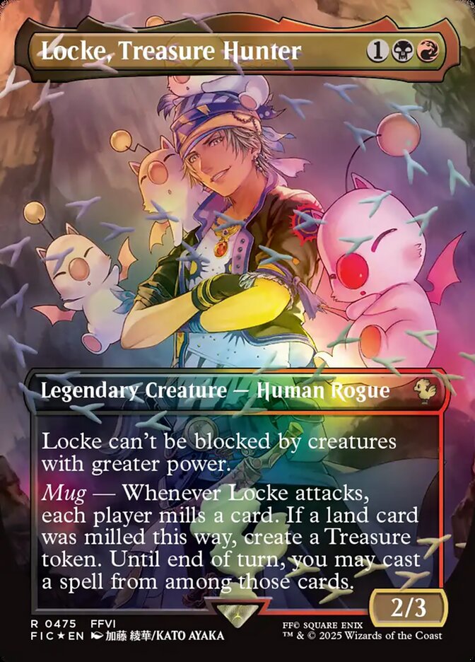 Locke, Treasure Hunter トレジャハンター、ロック- MTG 1D6CA4F50E332191D74EE40CB5A546