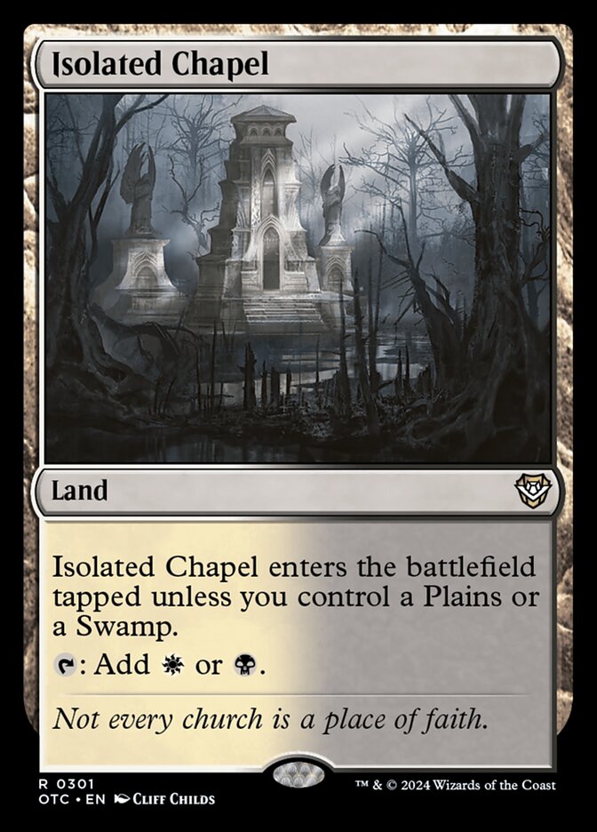 Isolated Chapel (Outlaws of Thunder Junction Commander #301)