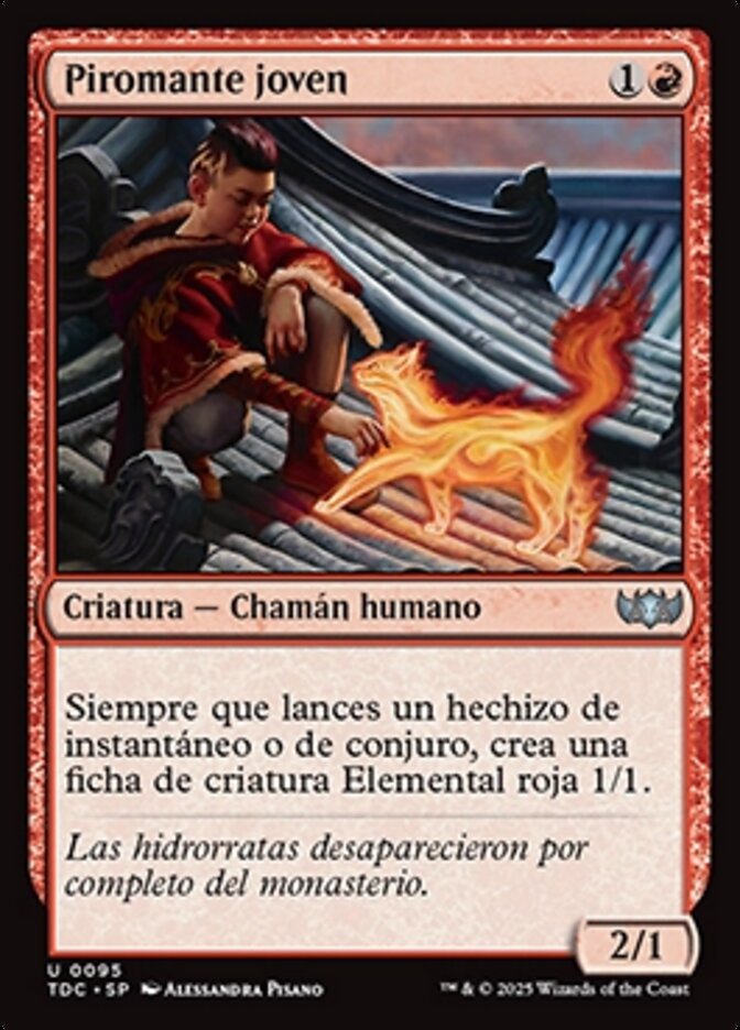 Piromante joven
