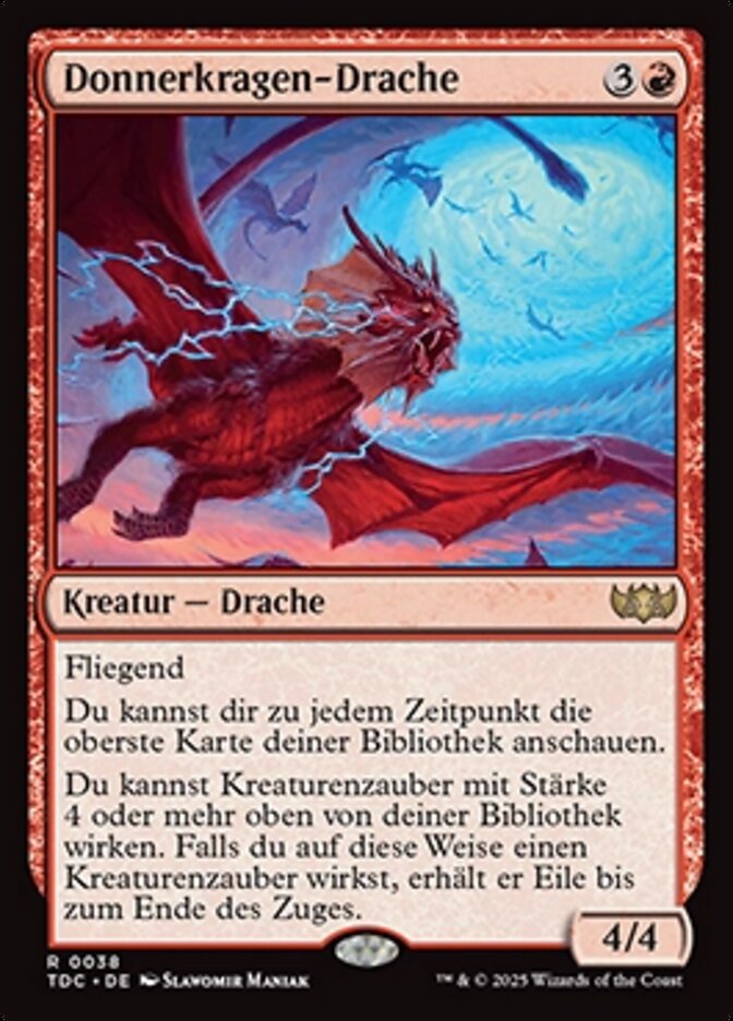 Donnerkragen-Drache