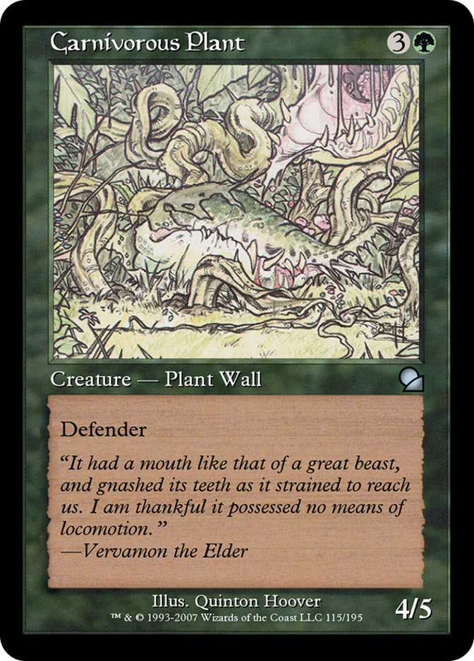 Carnivorous Plant (Masters Edition #115)