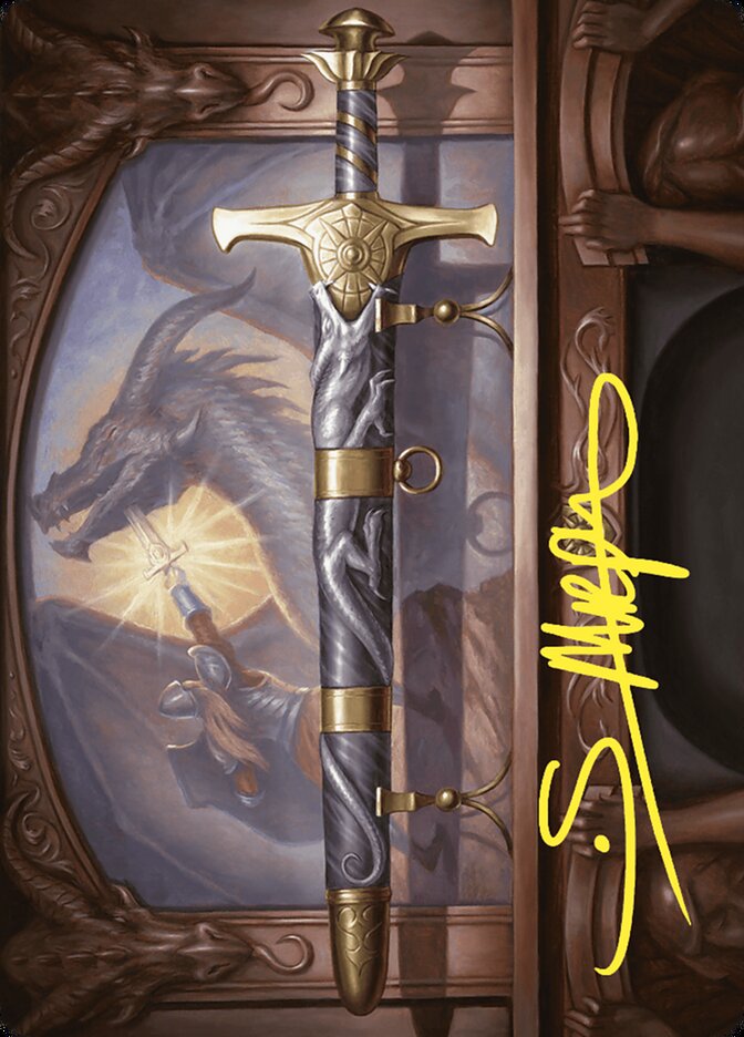 Ancestral Blade // Ancestral Blade (Commander Masters Art Series #1)