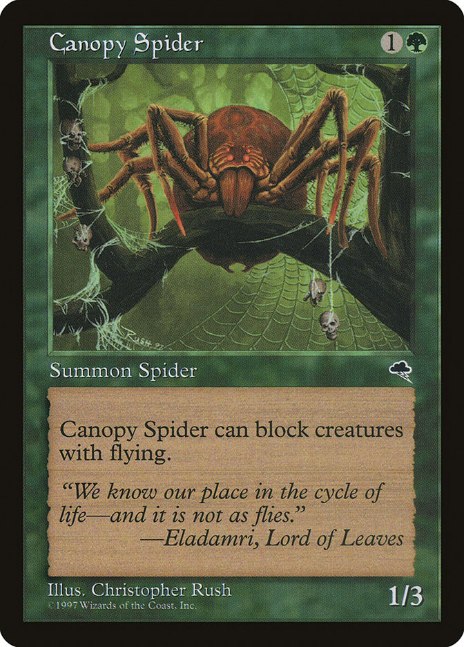 Canopy Spider (Tempest #217)