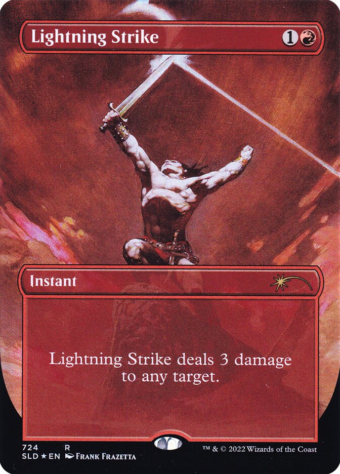 Lightning Strike · Secret Lair Drop (SLD) #724 · Scryfall Magic: The  Gathering Search