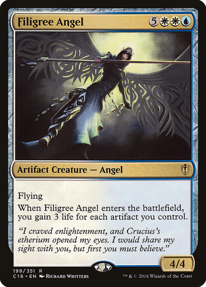Filigree Angel (Commander 2016 #199)