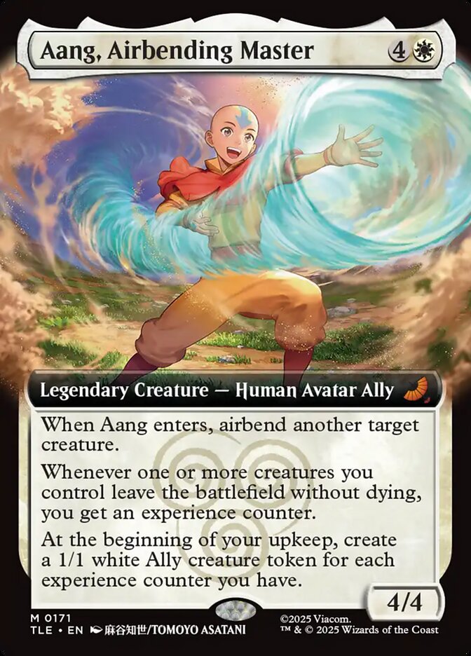 Aang, Airbending Master MTG card