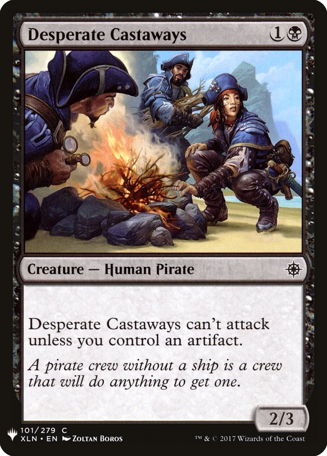 Desperate Castaways (The List #XLN-101)