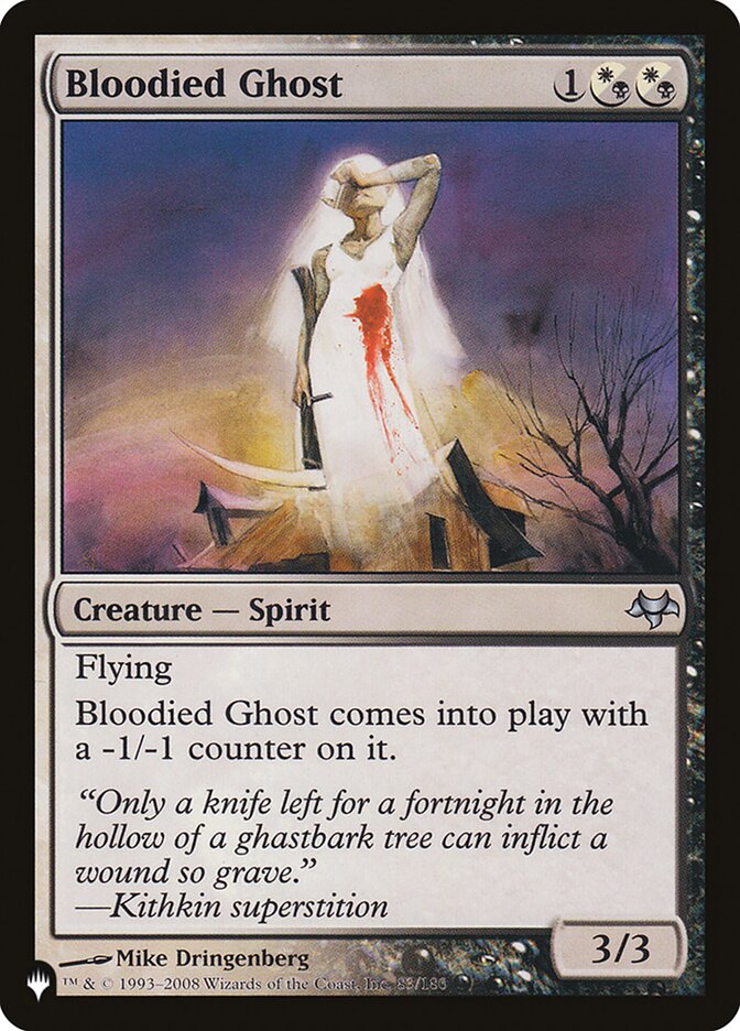 Bloodied Ghost (The List #EVE-83)