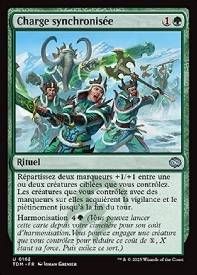 Charge synchronisée