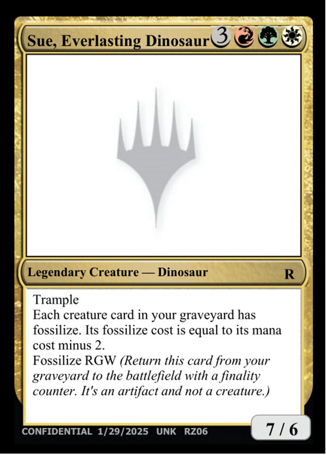 Sue, Everlasting Dinosaur MTG card