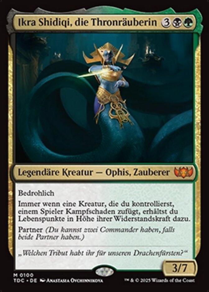 Ikra Shidiqi, die Thronräuberin