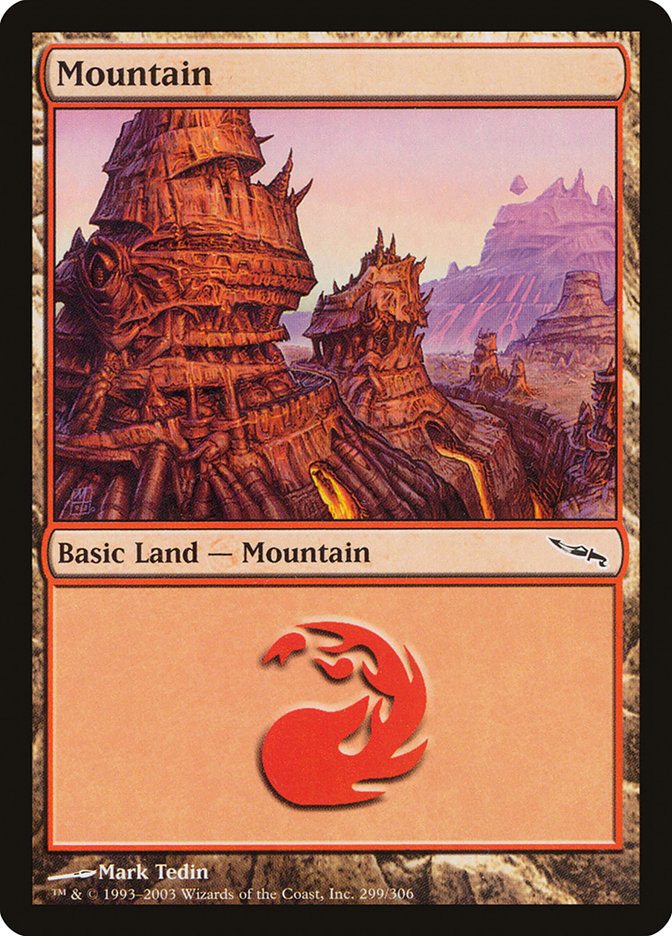 Mountain (Mirrodin #299)