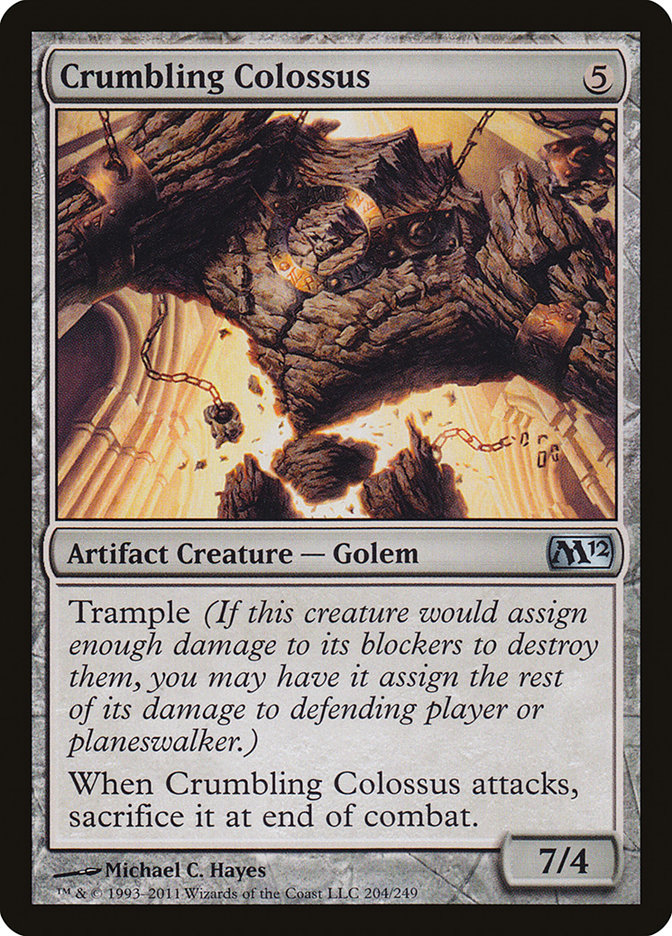 Crumbling Colossus (Magic 2012 #204)