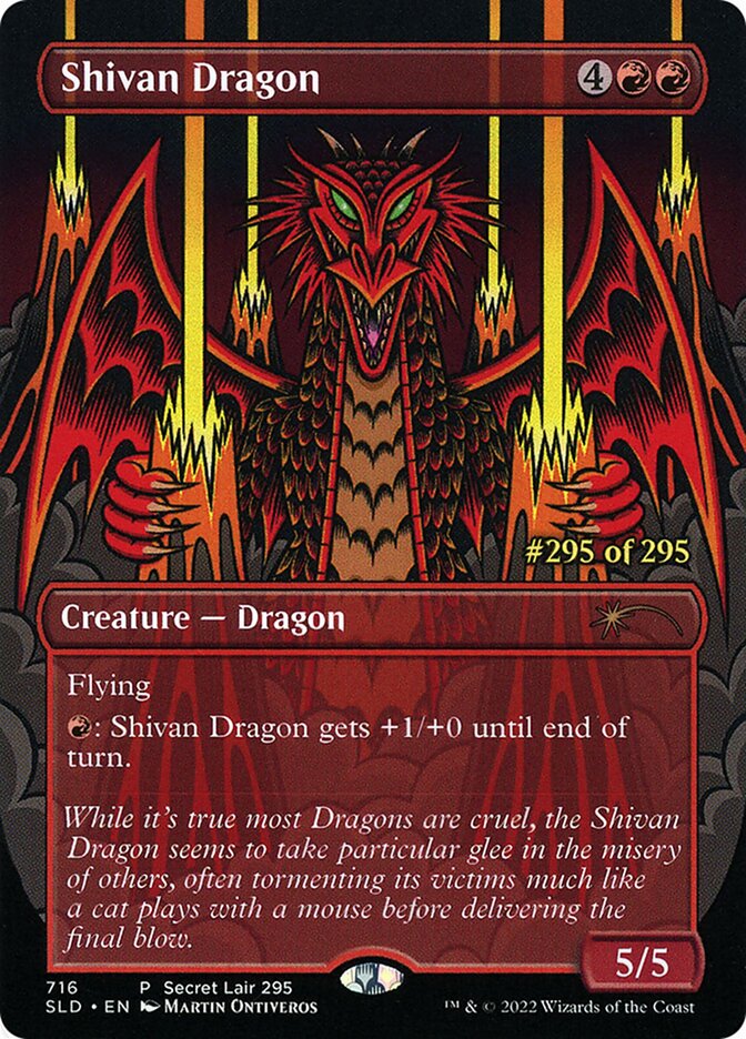 Shivan Dragon (Secret Lair Drop #716)