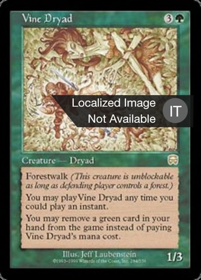 Vine Dryad (Mercadian Masques #284)