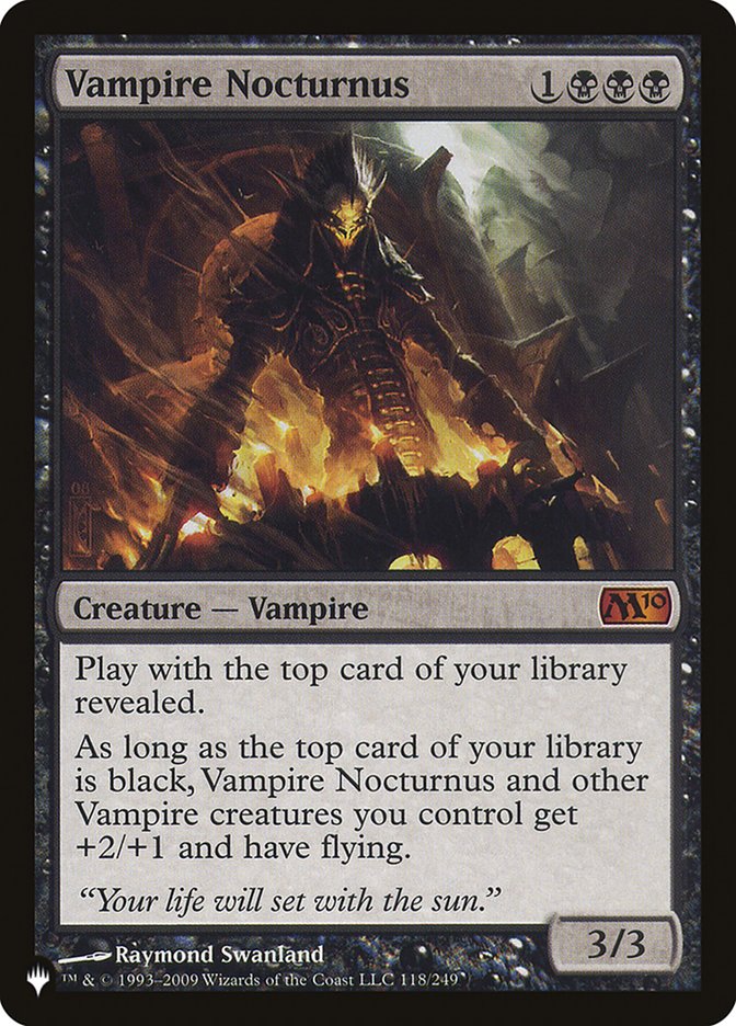 Vampire Nocturnus (The List #M10-118)