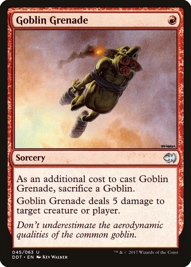 Goblin Grenade (Duel Decks: Merfolk vs. Goblins #45)