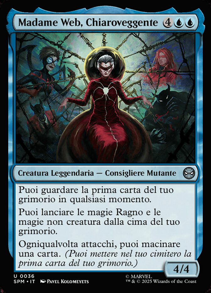 Madame Web, Chiaroveggente