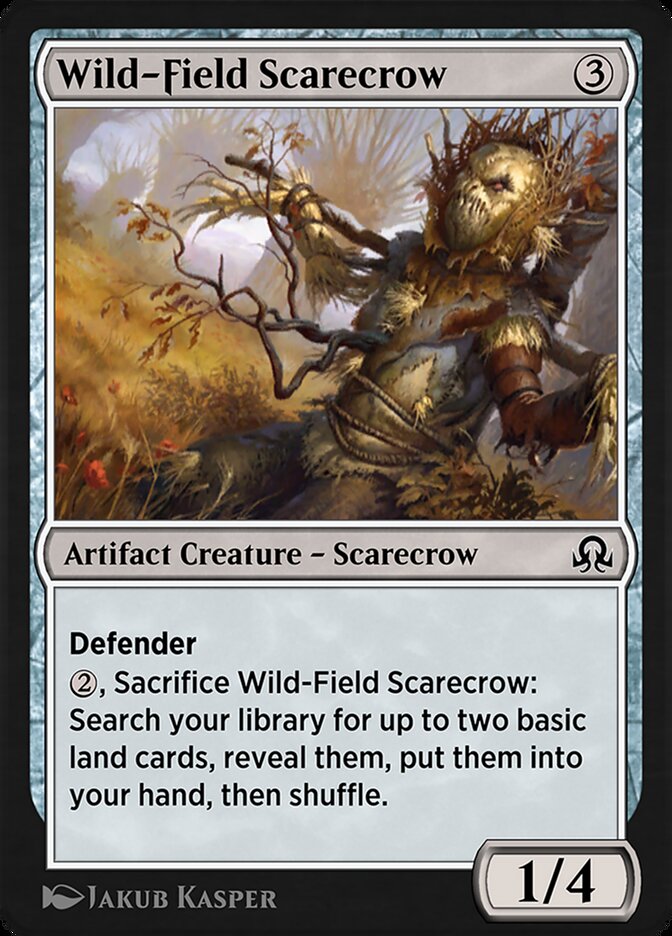 Wild-Field Scarecrow