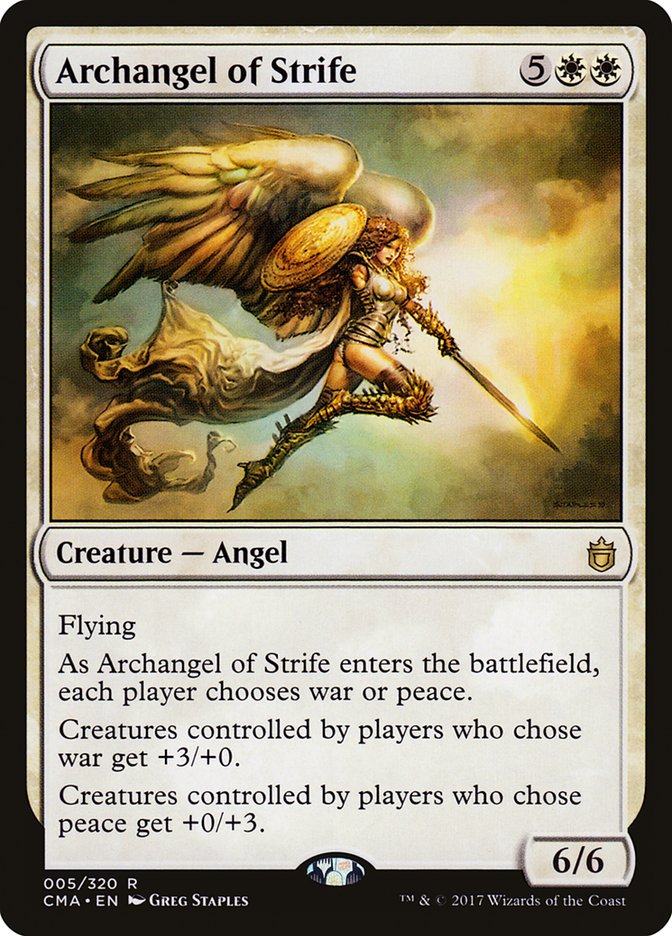 Archangel of Strife (Commander Anthology #5)
