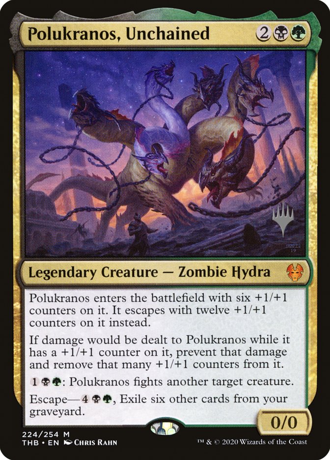 Polukranos, Unchained (Theros Beyond Death Promos #224p)