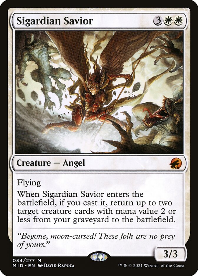 Sigardian Savior (Innistrad: Midnight Hunt #34)