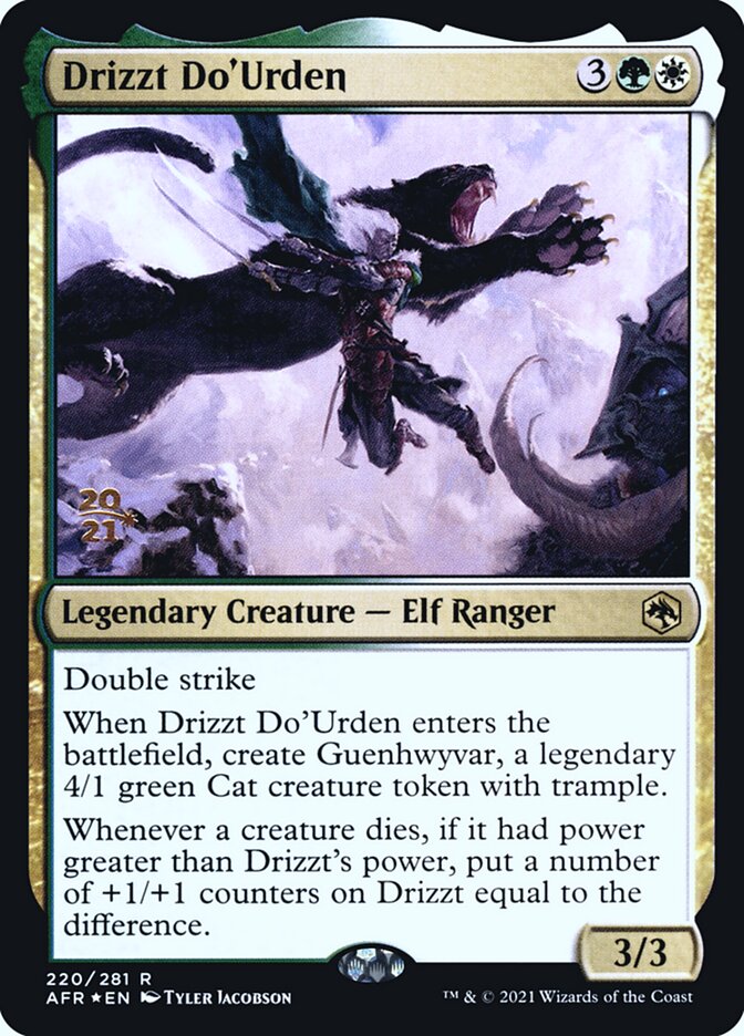 Drizzt Do'Urden (Adventures in the Forgotten Realms Promos #220s)