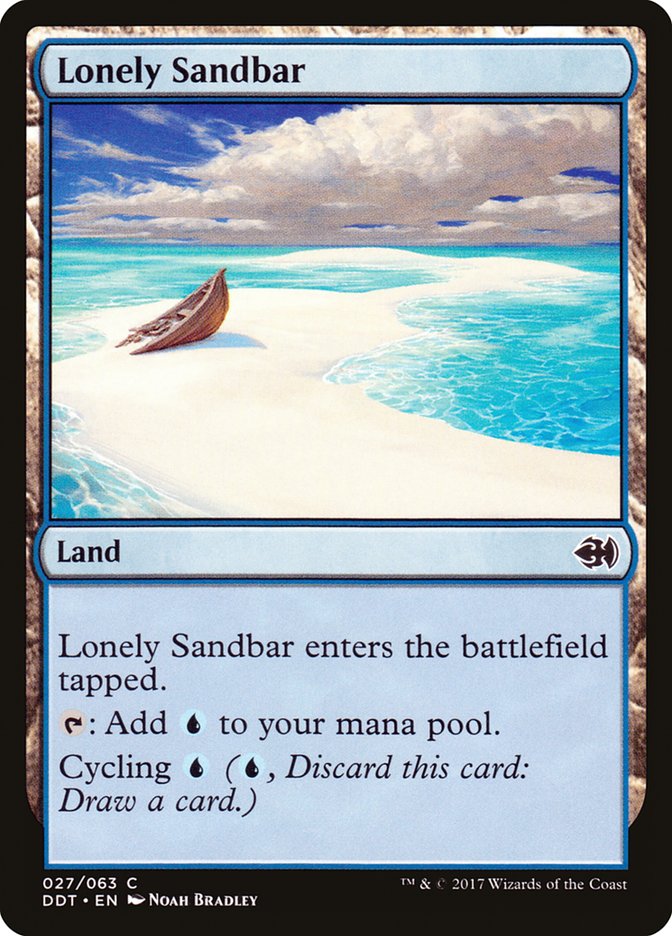 Lonely Sandbar (Duel Decks: Merfolk vs. Goblins #27)