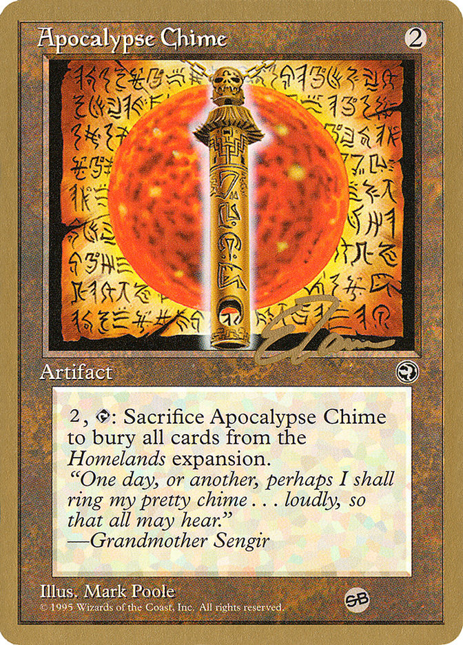Apocalypse Chime (Pro Tour Collector Set #et101sb)