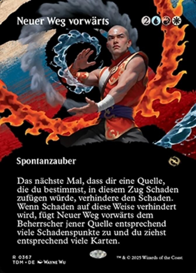 Neuer Weg vorwärts