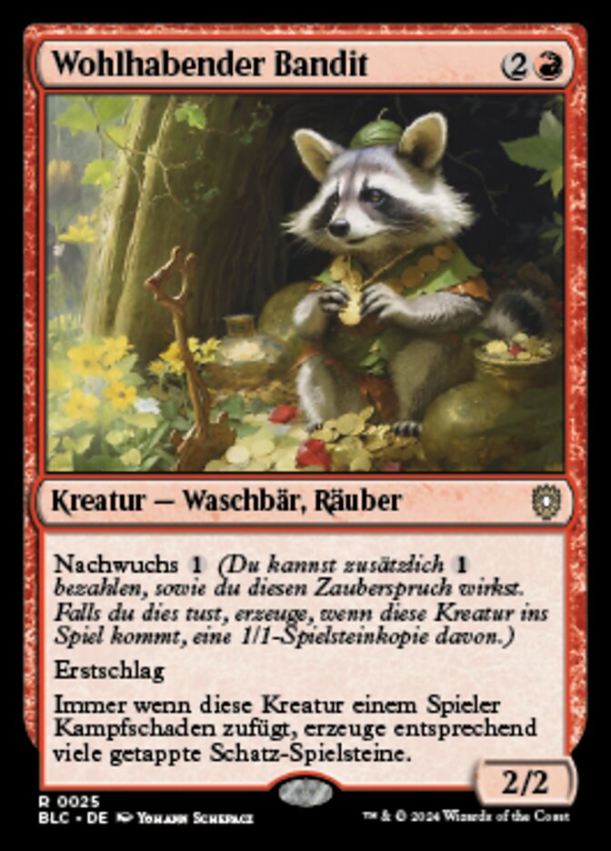 Prosperous Bandit (Bloomburrow Commander #25)