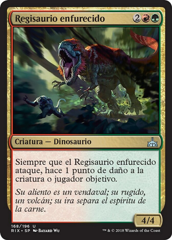 Raging Regisaur (Rivals of Ixalan #168)