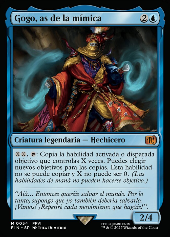 Gogo, as de la mímica