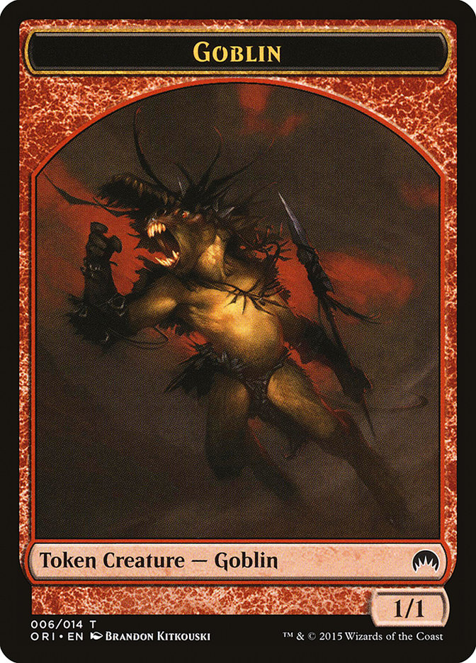Goblin (Magic Origins Tokens #6)
