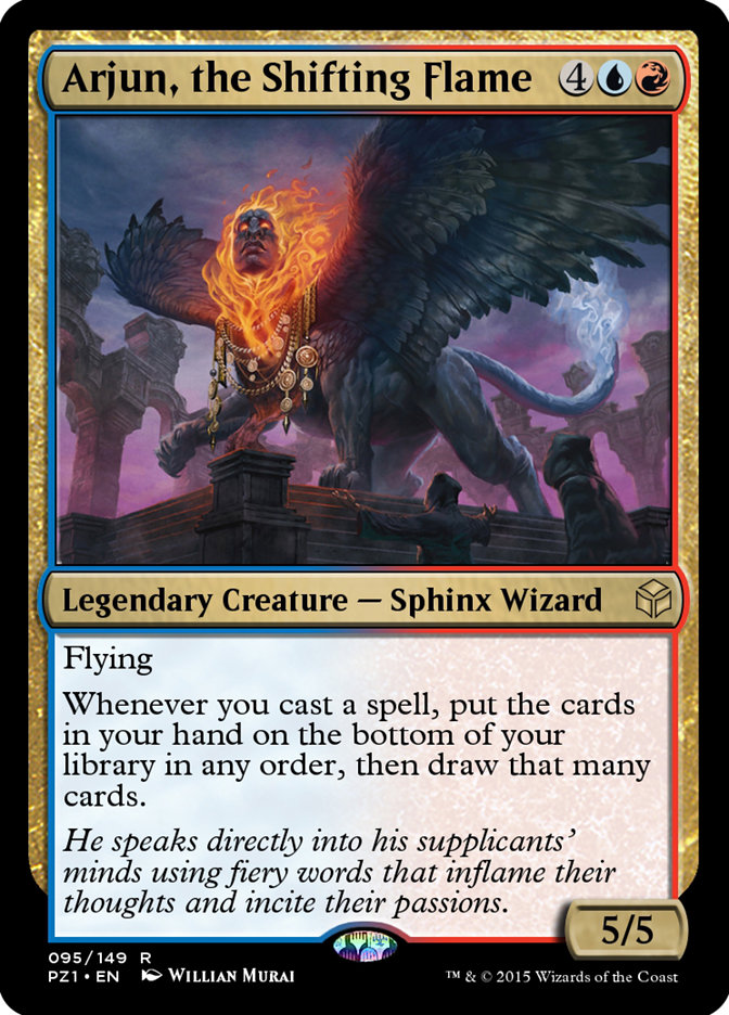 Arjun, the Shifting Flame (Legendary Cube Prize Pack #95)