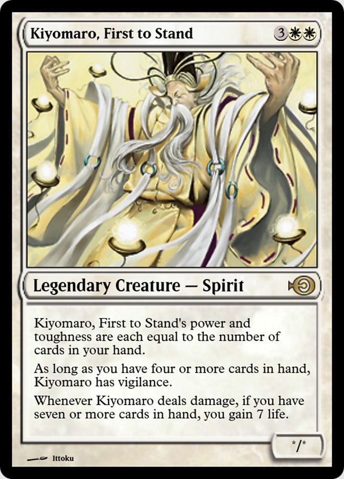 Kiyomaro, First to Stand (Magic Online Promos #32015)