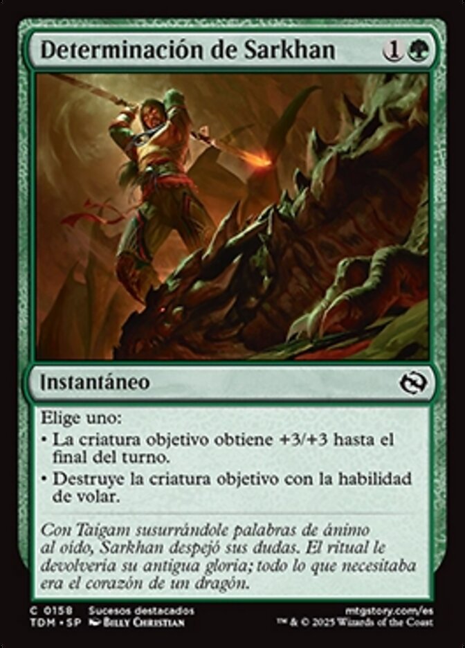 Determinación de Sarkhan