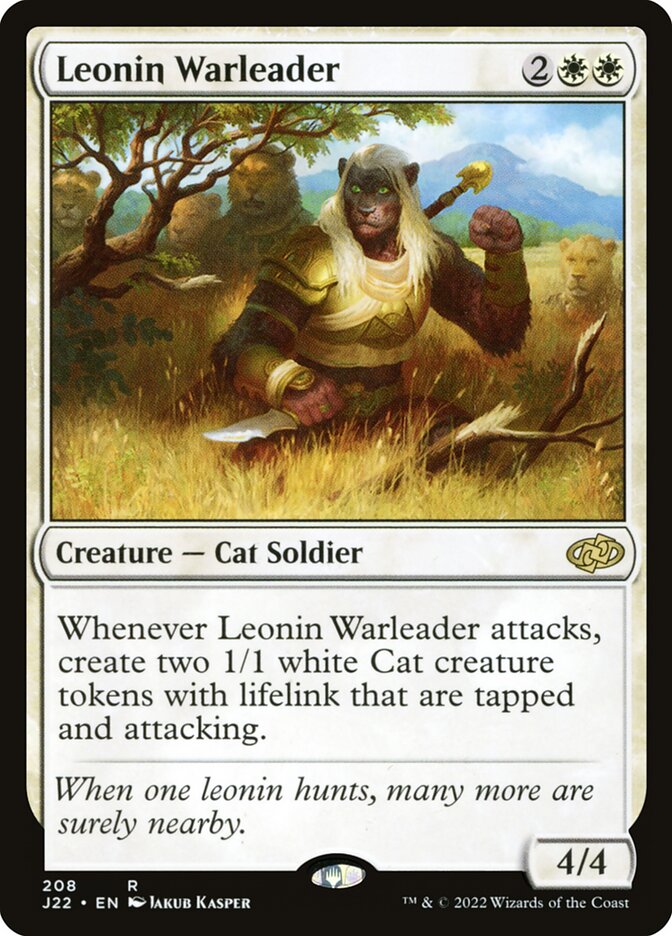 Leonin Warleader (Jumpstart 2022 #208)