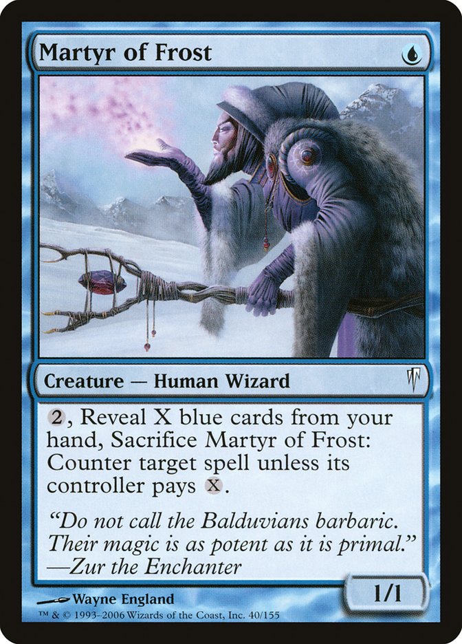 Martyr of Frost (Coldsnap #40)