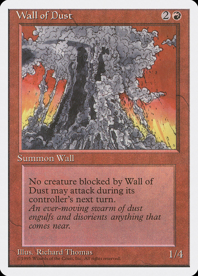 Wall of Dust (Fourth Edition #229)