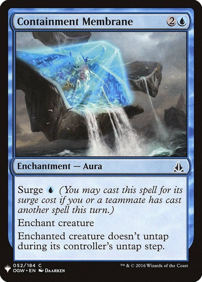 Containment Membrane (The List #OGW-52)