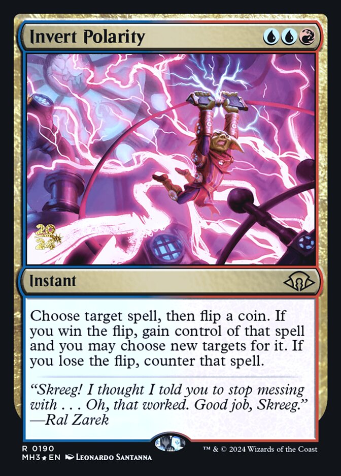 Invert Polarity (Modern Horizons 3 Promos #190s)