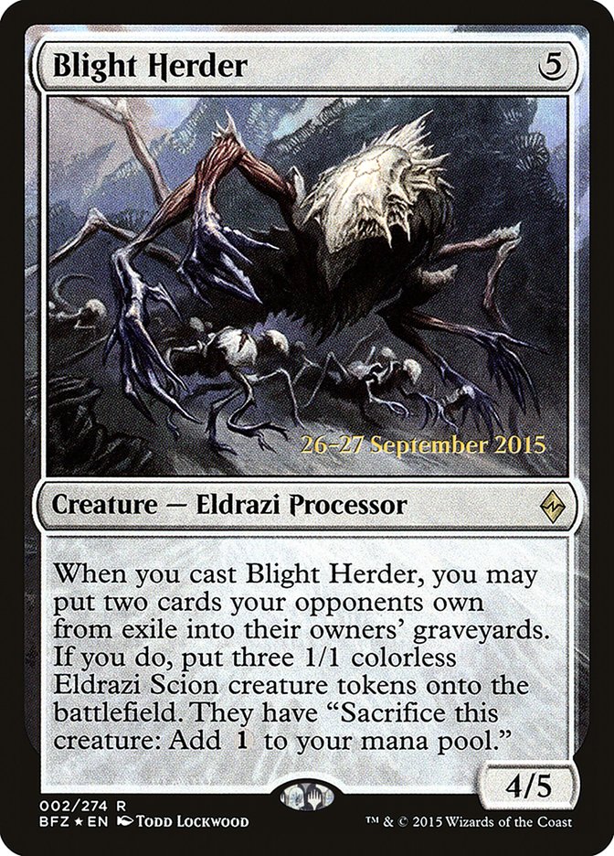 Blight Herder (Battle for Zendikar Promos #2s)