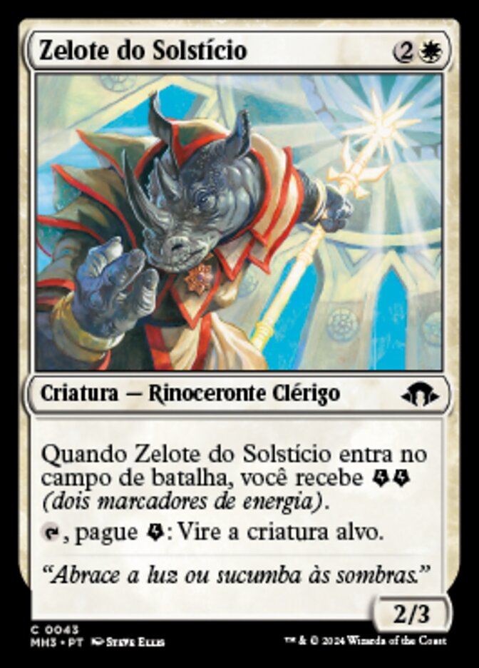Solstice Zealot (Modern Horizons 3 #43)