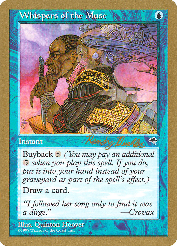 Whispers of the Muse (World Championship Decks 1998 #rb103)
