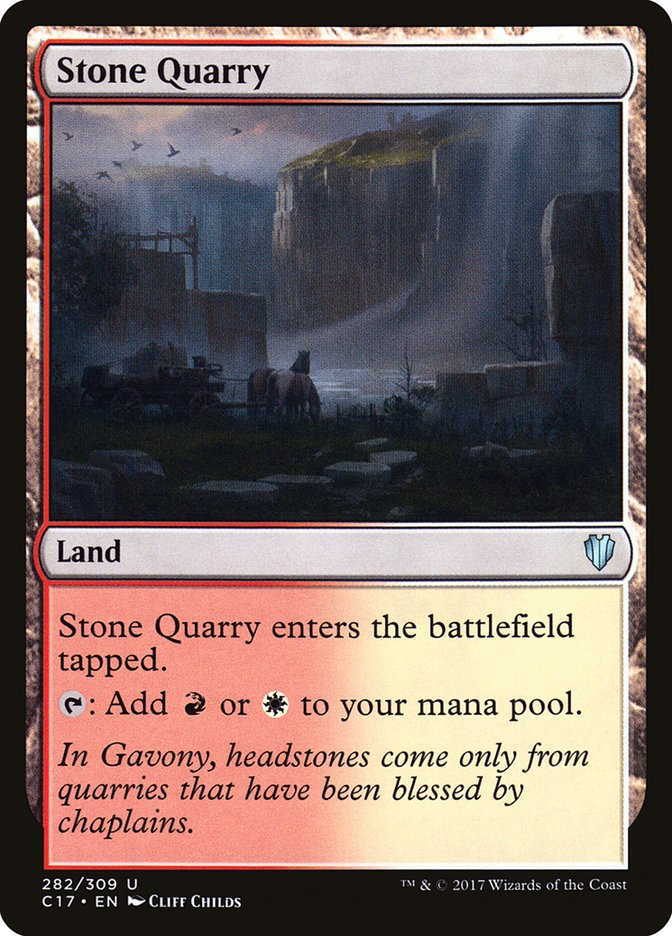 Stone Quarry (Commander 2017 #282)