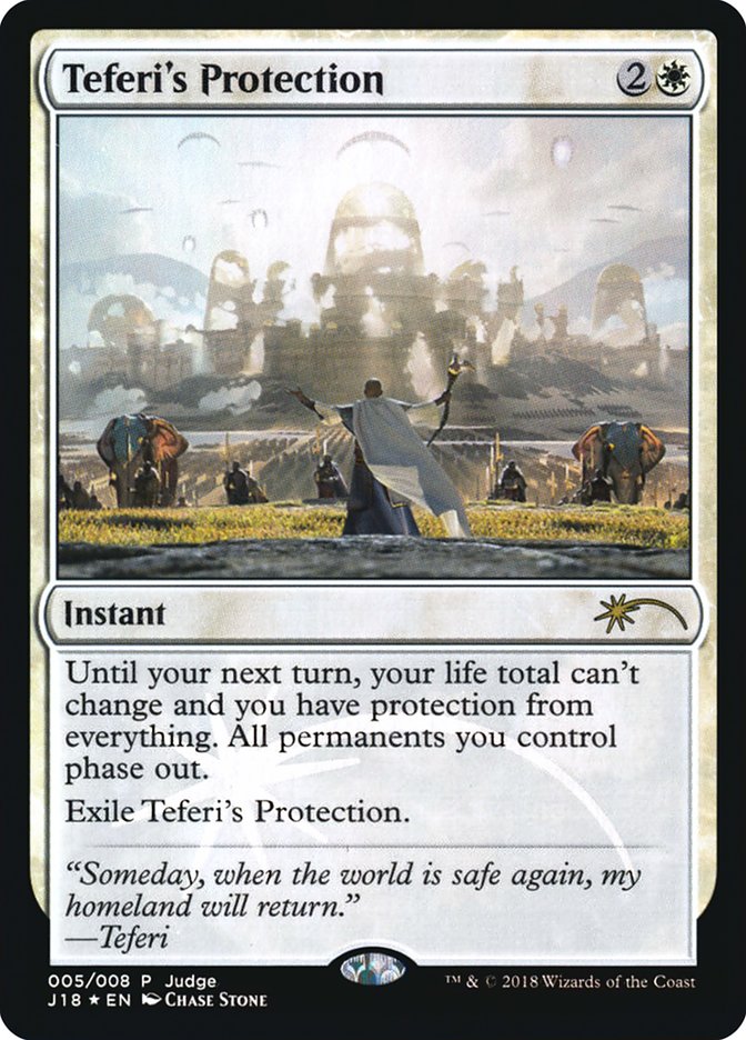 Teferi's Protection (Judge Gift Cards 2018 #5)